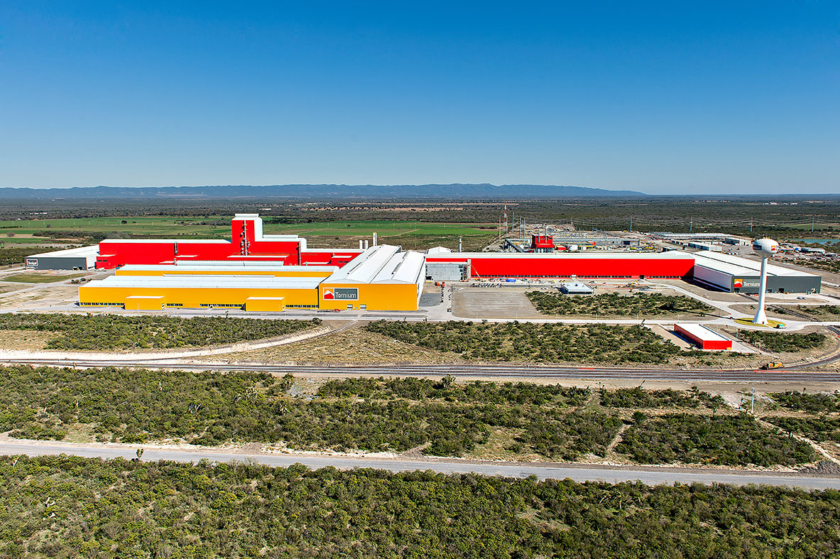 Ternium Industrial Plant 1 in Pesqueria (MTY), Mexico. Signing