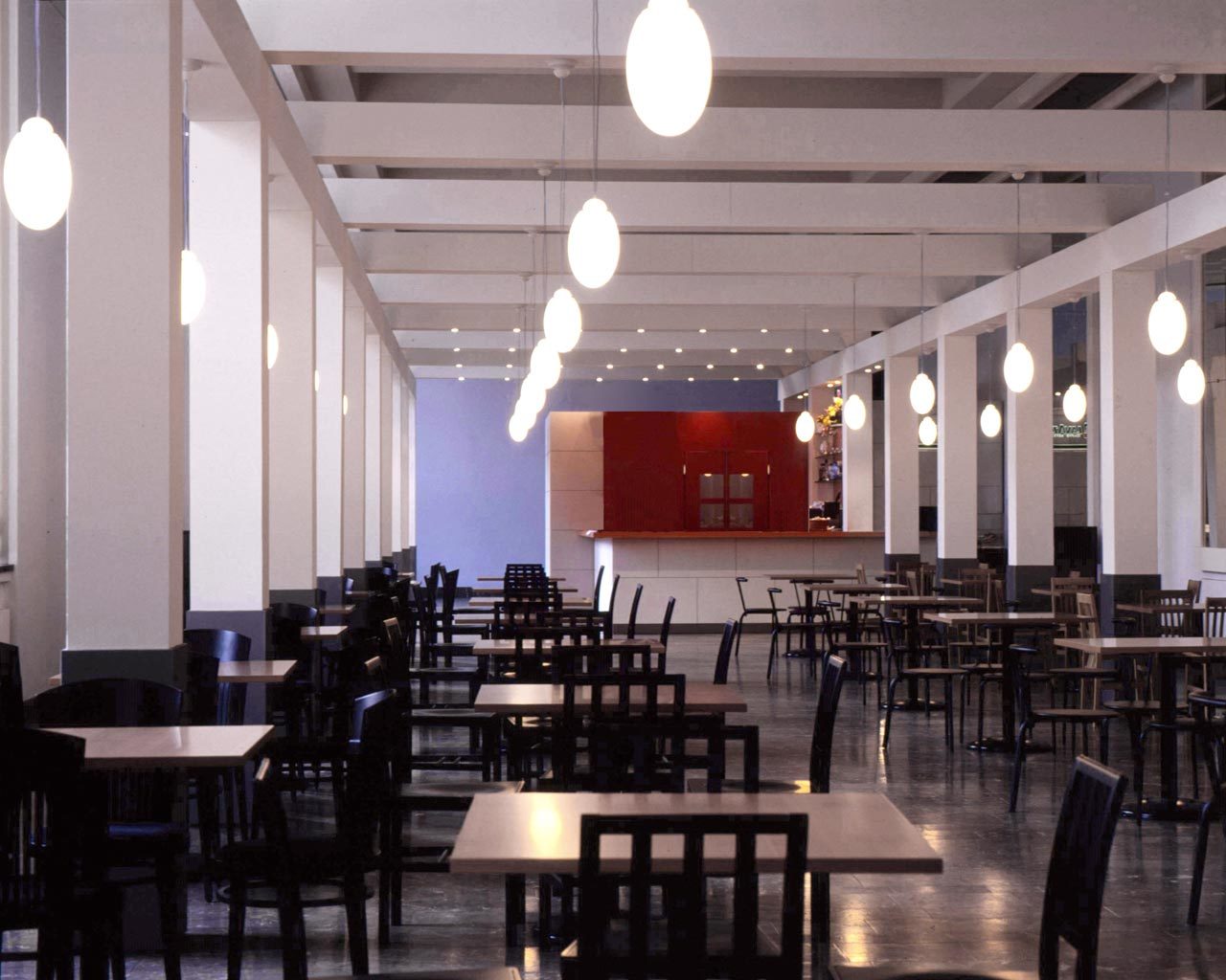Cafeteria I, Altes Museum, Berlin, Germany, 1993